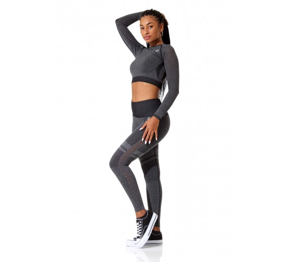 Sport leggings, sort, str. small