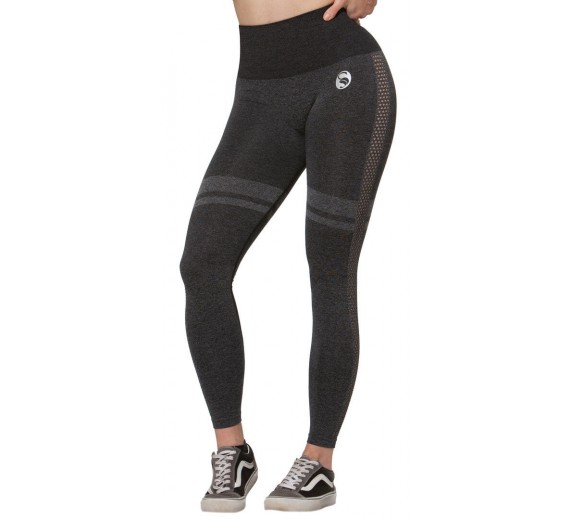 Sport leggings, sort, str. medium