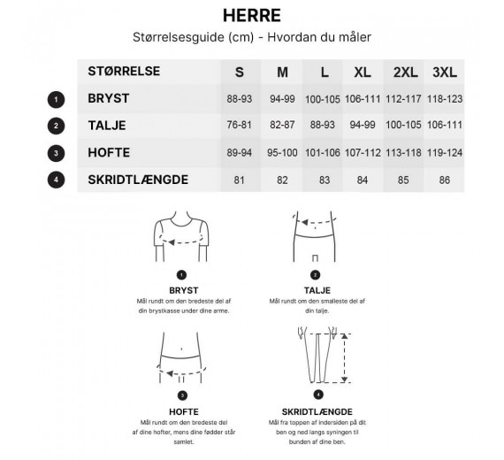 Bambus Sweatshirt Til Mænd, Resteröds, Grå, Str. XL