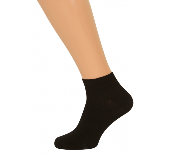 Sorte Ankelstrømper(korte strømper) - Str. 47-50