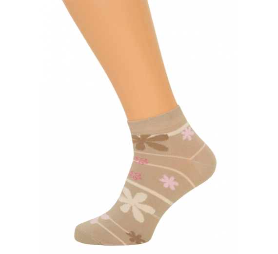 Stribede Ankelstrømper(korte strømper) - Str. 35-38