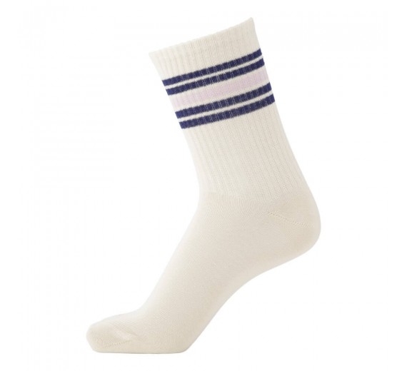 Socks CPH tennissokker, råhvid / rose, str. 45-48