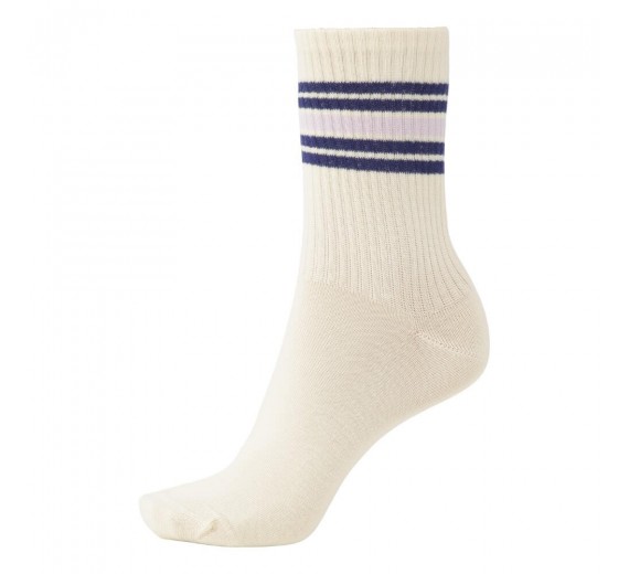 Socks CPH tennissokker, råhvid / rose, str. 45-48