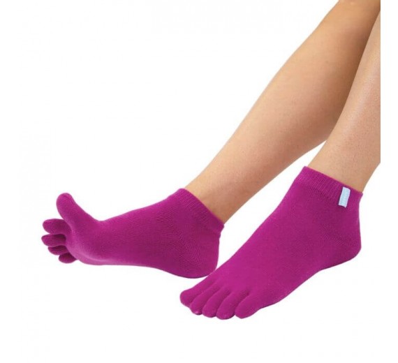 Ankel Tåsokker, ToeToe Essential Anklet Fuchsia Str. 35-46