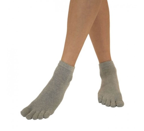 Ankel Tåsokker, ToeToe Essential Anklet Grå Str. 35-46