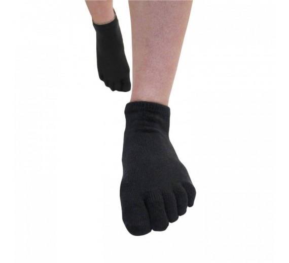 Ankel Tåsokker, ToeToe Essential Anklet Sort Str. 35-46