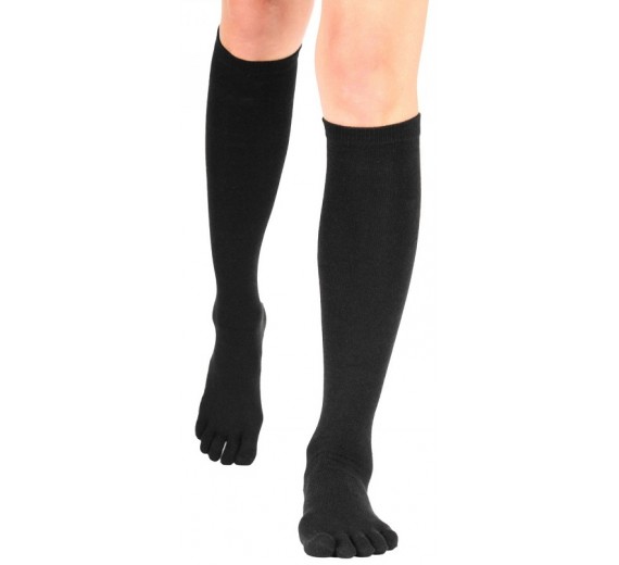 ToeToe Knæstrømper Sort Str. 35-46