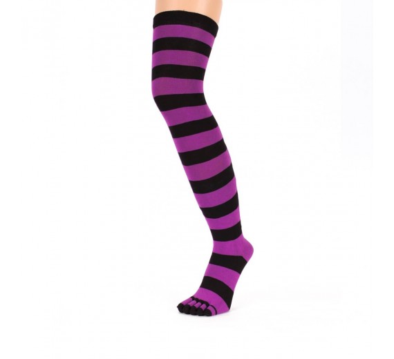 stribedeoverkneetsokkertoetoeessentialsortfuchsiastr3546-34