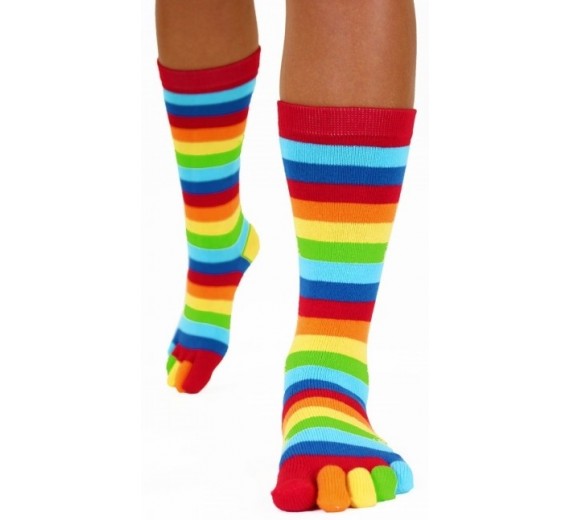 ToeToeToesocksEssentialMidCalfRainbowstr3546-01