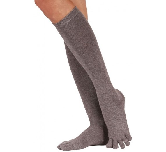 ToeToe Knæstrømper Grå Str. 35-46