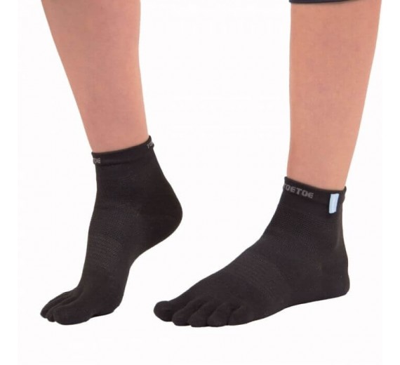 ToeToe Outdoor Liner Med Adskilte Tæer, Sort, Str. 44-47
