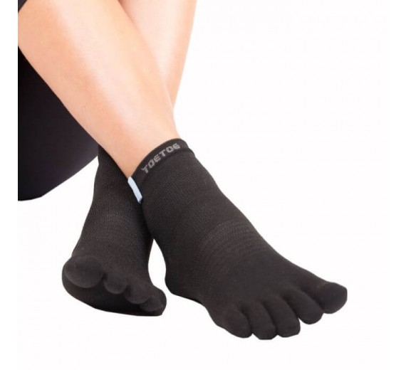 ToeToe Outdoor Liner Med Adskilte Tæer, Sort, Str. 44-47