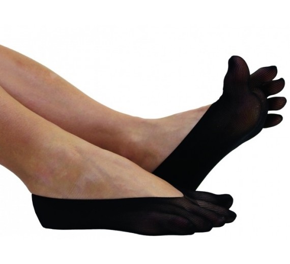 ToeToe Nylon Foot Cover Sort Str. 35 - 42
