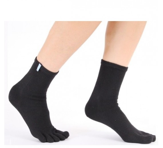 Løbe- Tåsokker Med Tæer, ToeToe Sports Running Ankle Str. 44-47