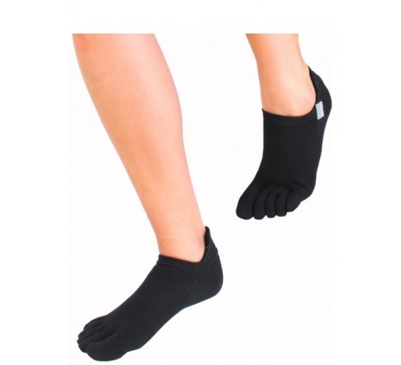 ToeToe Sports Running Trainer Løbe-tåsokker Sort Str. 36-39