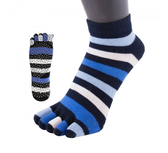 Skridsikre Tåstømper ToeToe Yoga & Pilates Trainer Stribet Str. 36-39