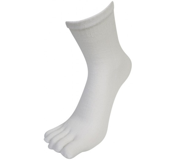 Billige Tåstrømper Hvid - Str- 35-43
