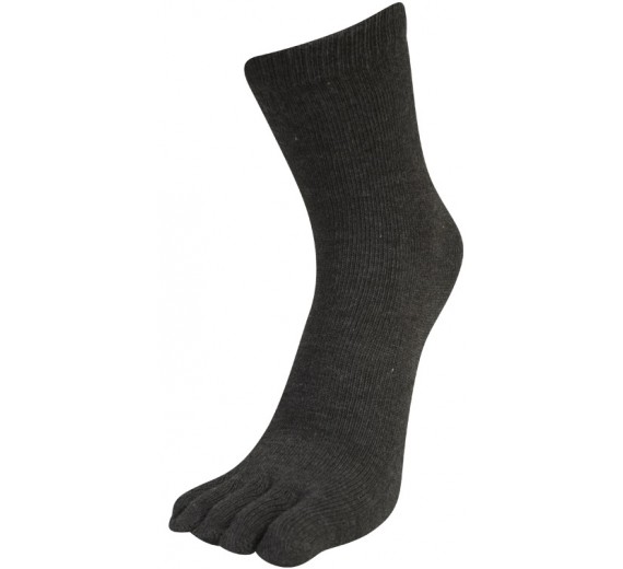 Billige Tåstrømper Mørkegrå - Str- 35-43