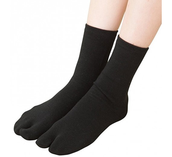 Two Toe Socks Tåsokker Sort Str. 36-43