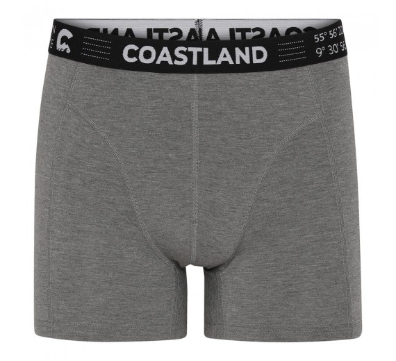 Grå Coastland uld-boxershorts, Medium