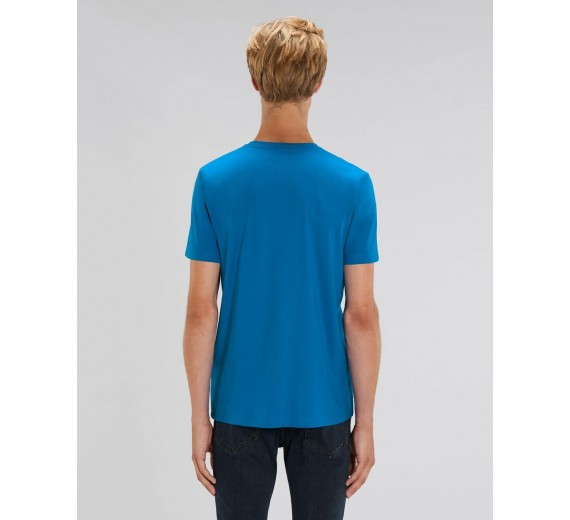 TshirtIkologiskBomuldRoyalBlueUnisexModelStrSmall-01