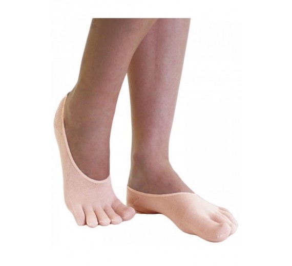 ToeToe Silk Foot Cover Nude Str. 35-37