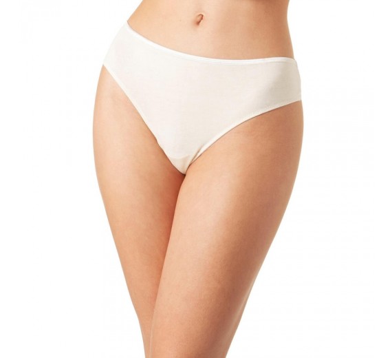 Bambus dametrusser med blonde, Champagne - Str. X-Large