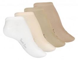 4 par Ladies Trainer Socs, "Nature" Str. 39-42