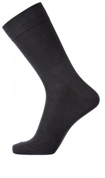 Sorte Egtved bomuldsstrømper uden elastik - Str. 40-45