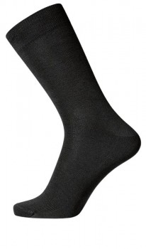 Sorte Egtved Strømper i 100% Bomuld - Str. 40-45