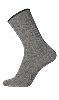 Grå Egtved Uldstrømper "Uden Elastik" Str. 40-45