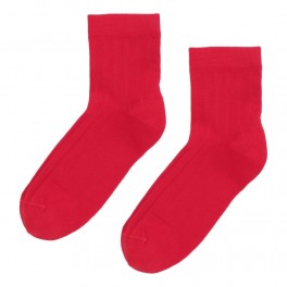 Korte Strømper fra Socks CPH - Rød str. 36-39