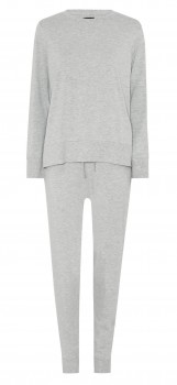 Decoy bambus pyjamas sæt - Grå str. Large