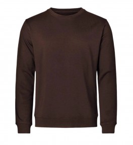 Bambus Sweatshirt Til Mænd, Resteröds, Brun, Str. Large