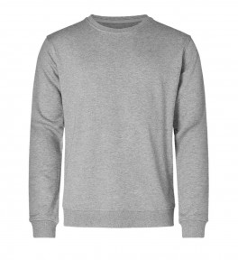 Bambus Sweatshirt Til Mænd, Resteröds, Grå, Str. XL