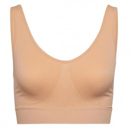 Decoy BH-top med brede stropper, nude, str. small