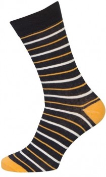 3-pak Socks CPH Strømper Med Orange Striber 40-47 3-pak Socks CPH Strømper Med Orange Striber 40-47