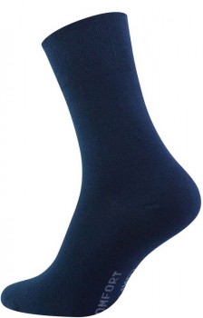 Navy Diabetes Strømper - Str. 35-38