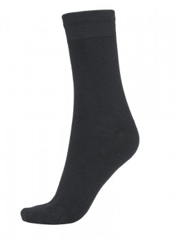 Coastland of Denmark Uldstrømper Med Bambus, Sort - Str. 43-46