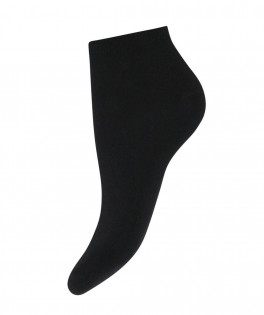 5-pak Decoy Bambus Ankelstrømper Til Damer, Sort, Str. 37-41