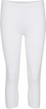 DECOY capri viscose stretch - Hvid str. 3X-Large