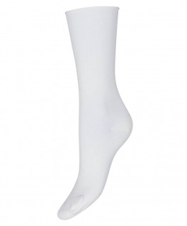 Decoy damestrømper, hvid, str. 37-41