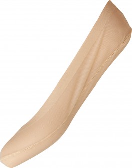 Decoy Crepe Footlets Beige - 2-pack