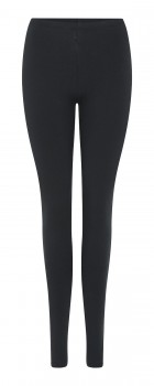 Leggings fra DECOY, i øko. bomuld - Sort str. 2X-Large