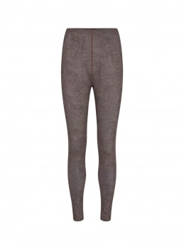 Højtaljede microfiber leggings fra Decoy - Mocca str. 2XL