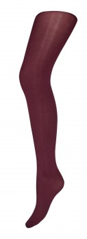 Decoy Microfiber Strømpebukser 60 denier, Bordeaux rød - Str. XL