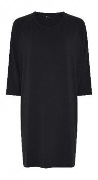 Decoy bambus natkjole med 3/4-ærme - Sort str. X-Large