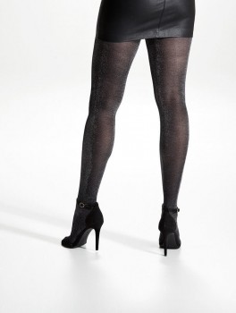 Decoy Glitter Strømpebukser, 60 denier, Multicolour - Str. S/M