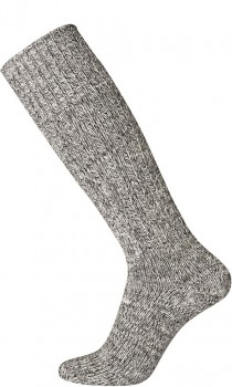 Grå Egtved Ragstrømper Knælange Str. 44-46