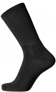 Egtved Bomuldstrømper "Terry Sole", Sort - Str. 45-48 Egtved Bomuldstrømper "Terry Sole", Sort - Str. 45-48